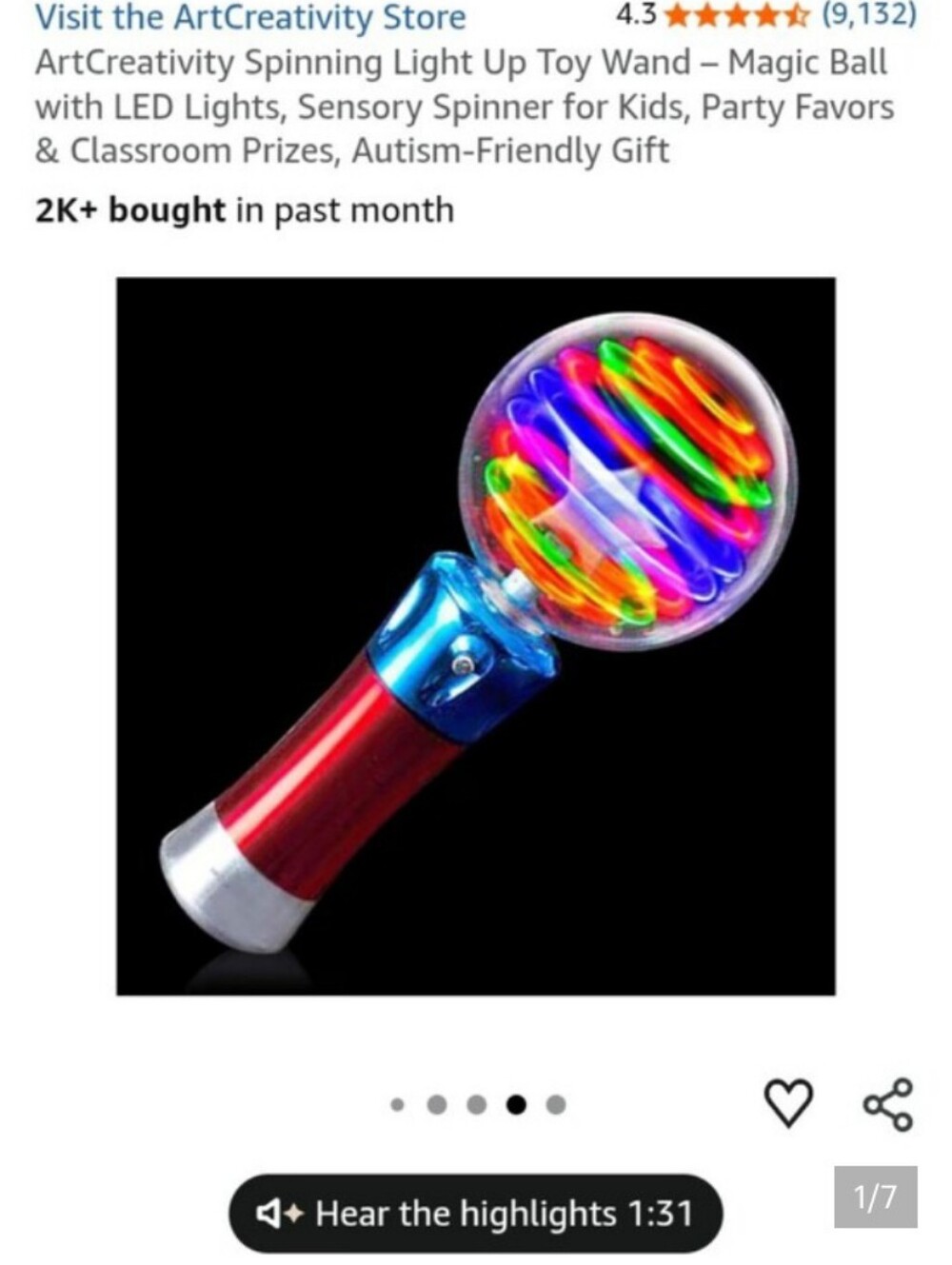 Art Creativity MAGIC BALL WAND